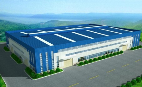 鋼構廠房搭建地板刷漆，水電安裝